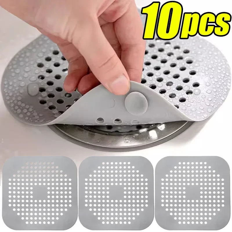 Silicone Shower Drain Hair Catcher