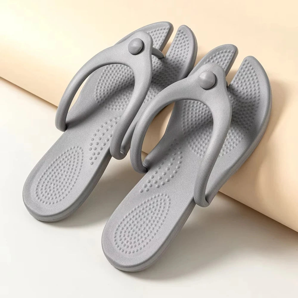 Foldable EVA Beach Flip Flops