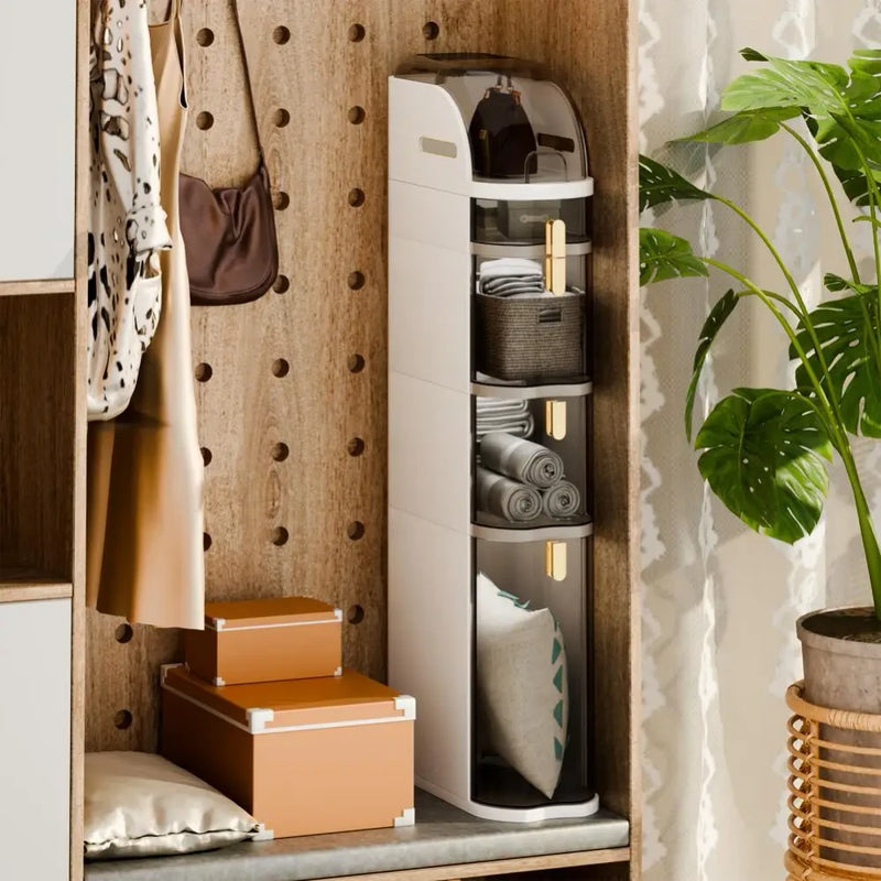 Narrow Bathroom Storage Cabinet