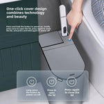 Stainless Steel Automatic Bathroom Trash Can