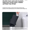 Stainless Steel Automatic Bathroom Trash Can