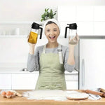 Glass Oil Spray Dispenser