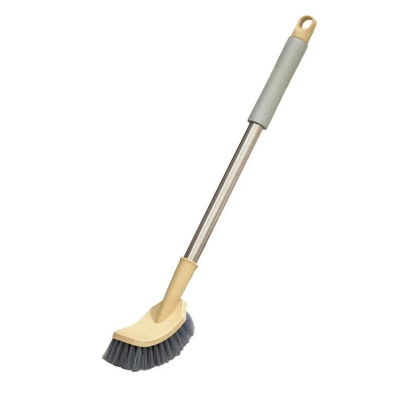 Curved Handle Toilet Bowl Scrubber