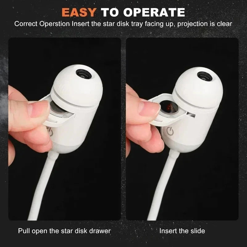 USB Starry Sky Projector Night Light