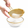 Stainless Steel Golden Oil Strainer