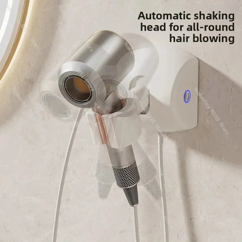 Wall Mounted Hair Dryer Holder