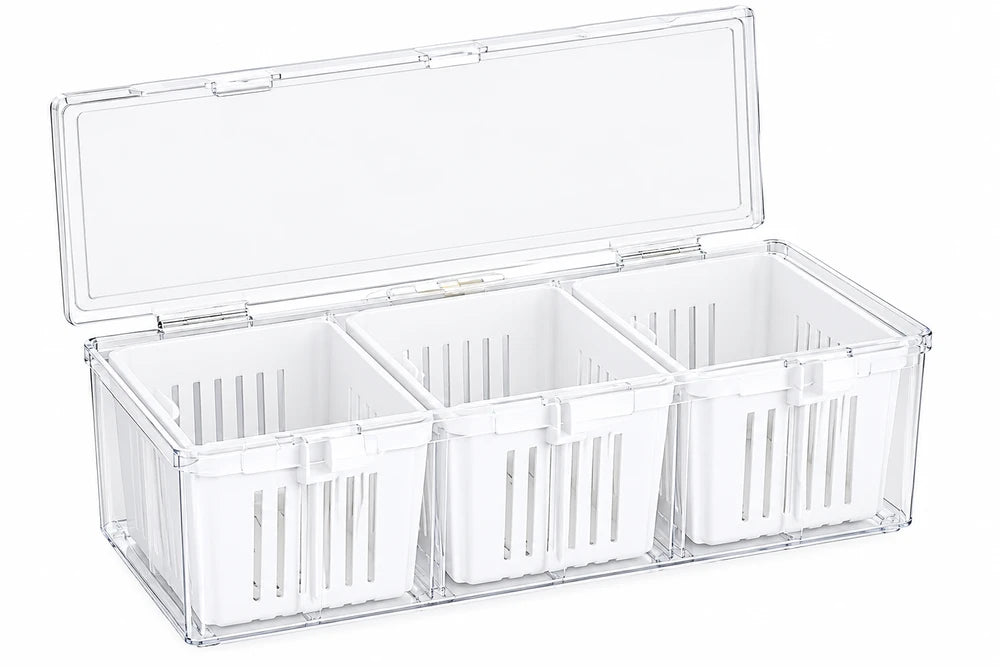 Compartmentalized Food Storage Container