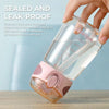 Transparent Leakproof Straw Water Bottle