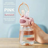 Transparent Leakproof Straw Water Bottle