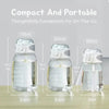 Transparent Leakproof Straw Water Bottle