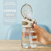 Transparent Leakproof Straw Water Bottle