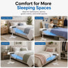 Wireless Remote Control Bed Air Circulator