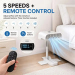 Wireless Remote Control Bed Air Circulator