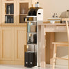 Narrow Rolling Bathroom Storage Cabinet