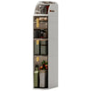 Narrow Rolling Bathroom Storage Cabinet
