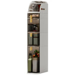 Narrow Rolling Bathroom Storage Cabinet