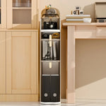 Narrow Rolling Bathroom Storage Cabinet