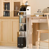Narrow Rolling Bathroom Storage Cabinet