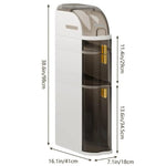 Narrow Rolling Bathroom Storage Cabinet