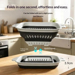 Collapsible Silicone Fruit and Vegetable Washing Strainer