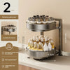Minimalist Steel Rotary Seasoning Rack