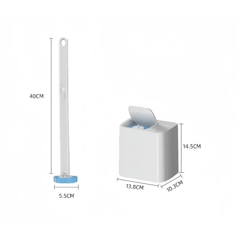 Disposable Toilet Brush Set