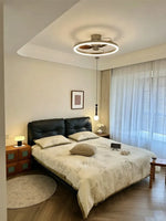Modern Flush Mount Ceiling Fan