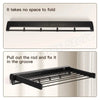 Wall Mounted Retractable Clothes Drying Rack