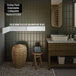 Wall Mounted Retractable Clothes Drying Rack