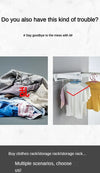 Wall Mounted Retractable Clothes Drying Rack