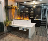 Embedded Electric Wall Fireplace