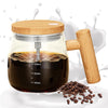 Glass Electric Self Mixing Mug