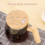 Glass Electric Self Mixing Mug