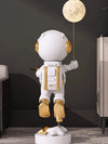 Modern Astronaut Statue Tray