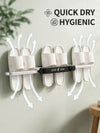 Wall Mounted Slipper Storage Rack