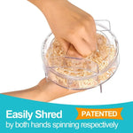 Clear Plastic Manual Chicken Shredder Tool