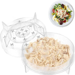 Clear Plastic Manual Chicken Shredder Tool