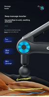 Electric Triangular Massage Gun For Muscle Soreness Relief