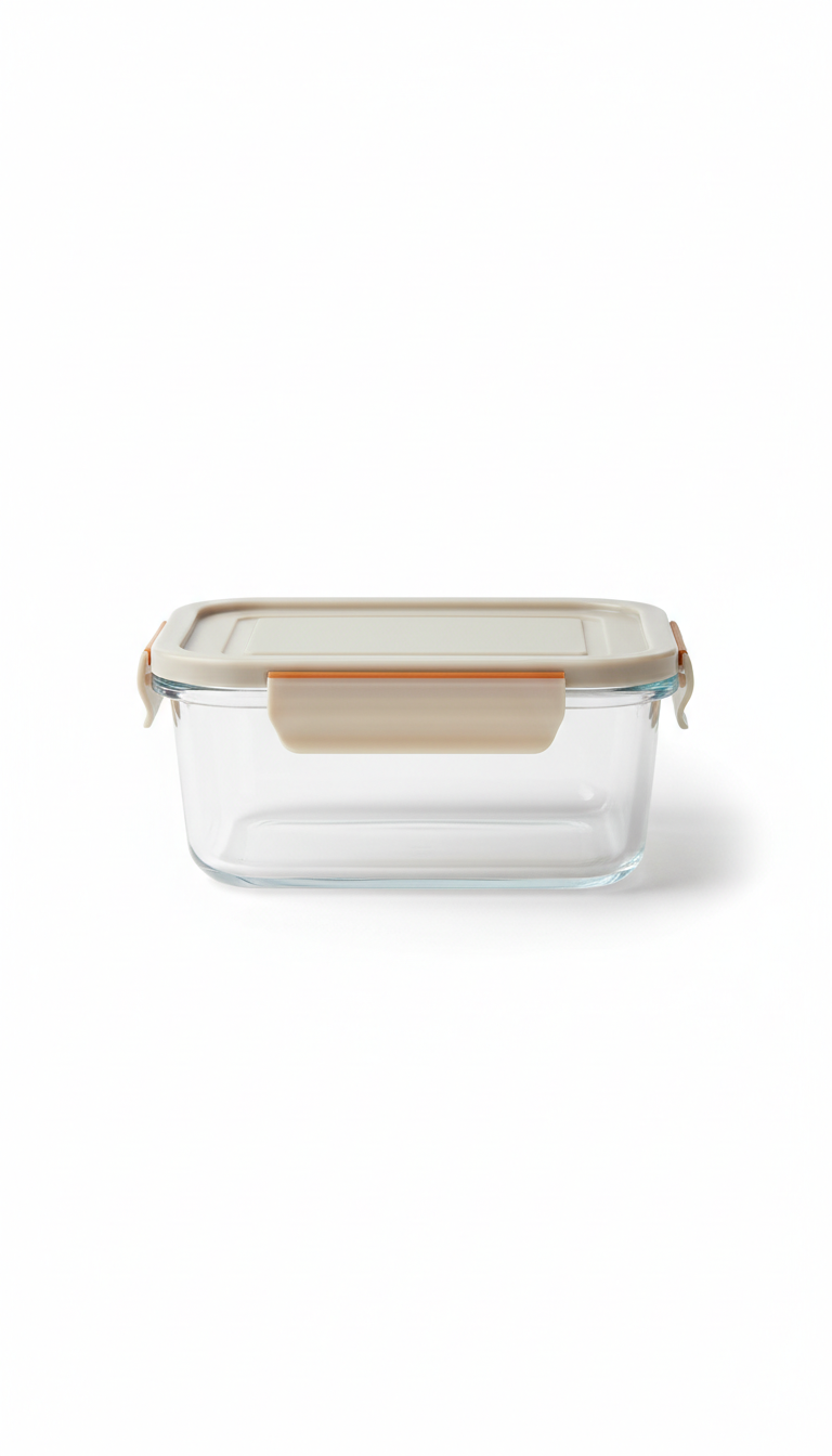Tempered Glass Storage Containers Set