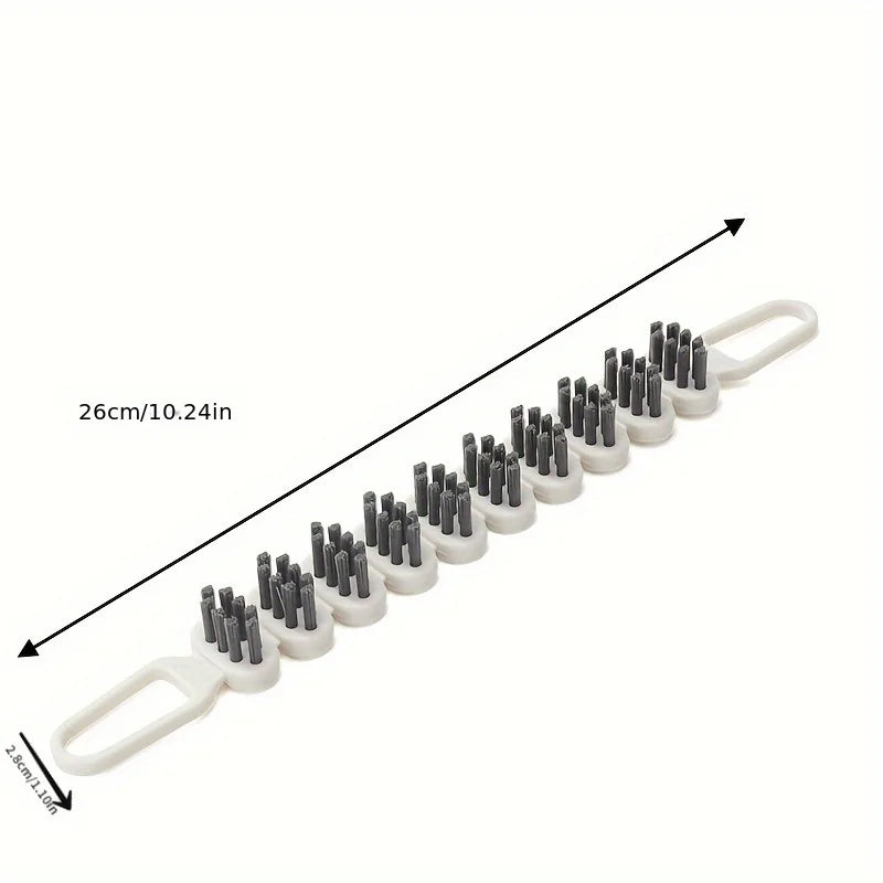 Flexible Gap Brush Hard Bristled Kitchen Cleaning Brush for Faucet Groove And Hard-to-Reach Areas - Multi-Purpose Household Clea