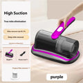 Wireless Handheld Mattress Vacuum Cleaner, Equipped with UV-C Lamp, HEPA Filter, 20KPa, Suitable for Beds, Sofas, Car Seats