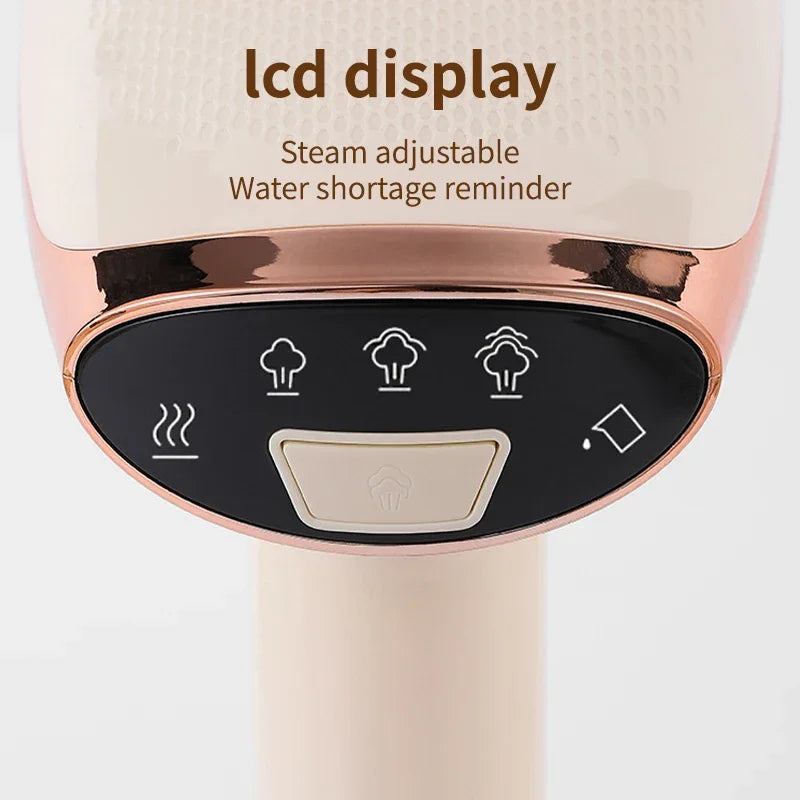 TINSOL Portable Handheld Steam Garment Steamer 1500W High Power Fast Heating 280ml Water Tank Compact Home Steam Iron