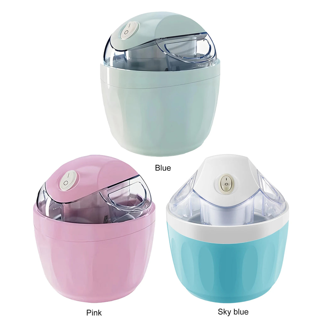 Single Serve Personal Ice Cream Maker Just 15 Minutes Personal Gelato & Sorbet Machine One-Touch Ideal for Summer Desserts