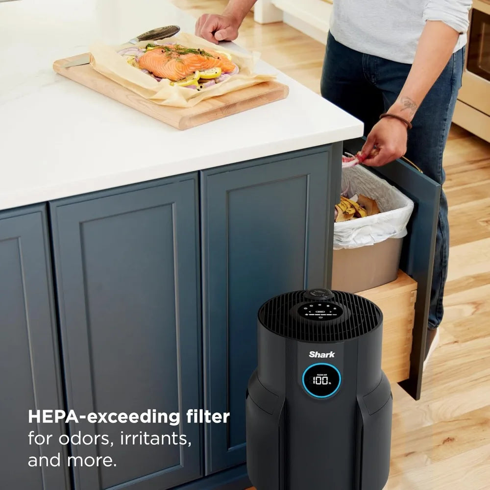 HEPA Air Purifier for Large Room Home Captures Dust Pet Dander Smoke Odor Neutralizer